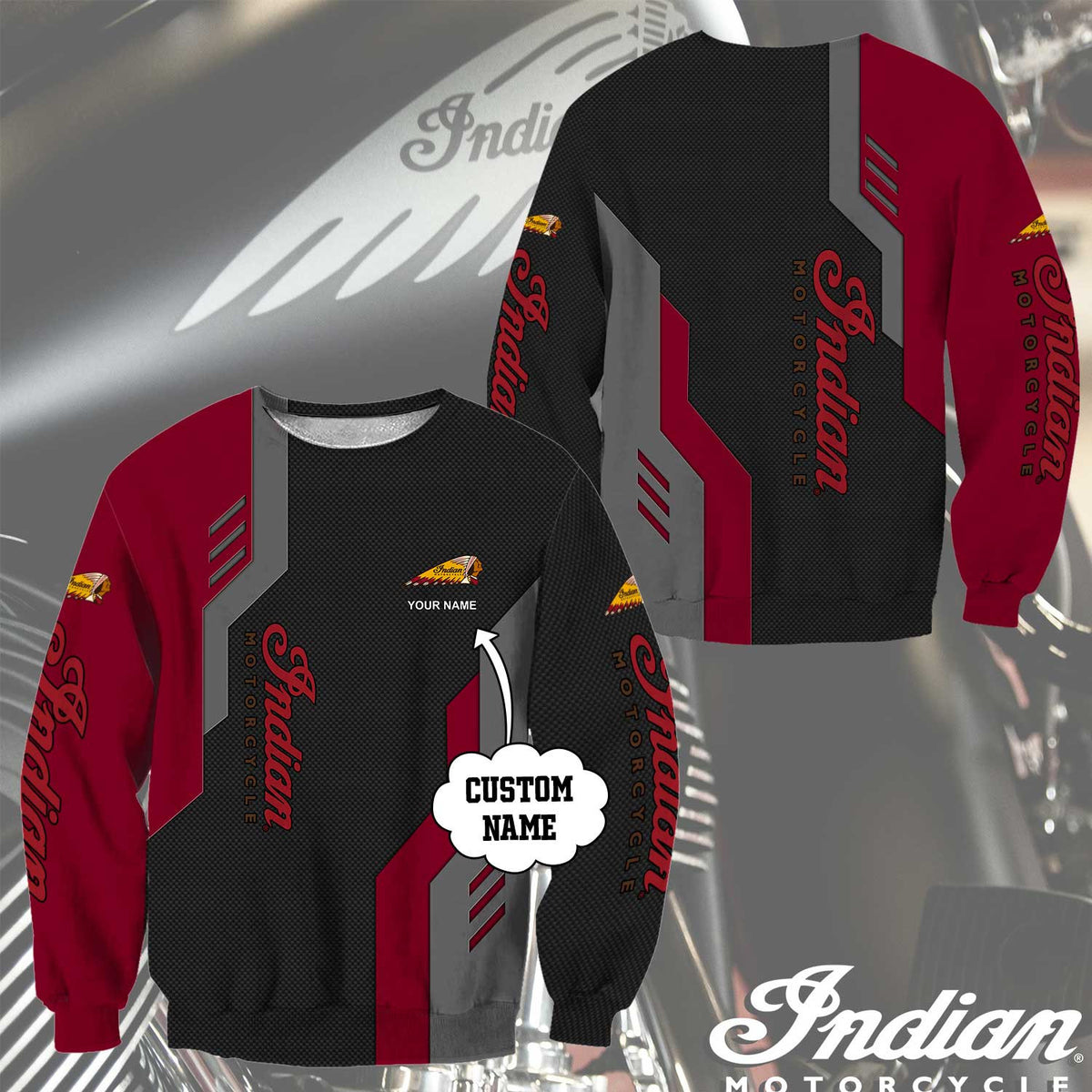 Custom Name IM 3D Apparels YVT1079