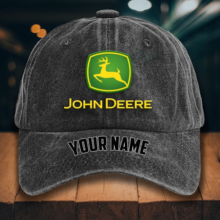 Custom Name JD Washed Denim Hats QUY4772