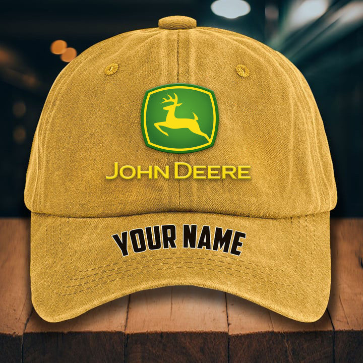 Custom Name JD Washed Denim Hats QUY4772