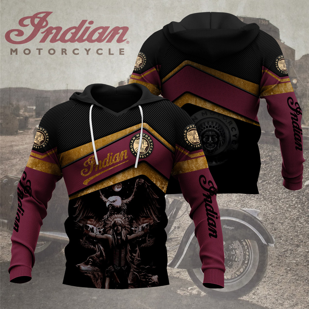 IM Motorcycle 3D All Over Printed Clothes QUY4937