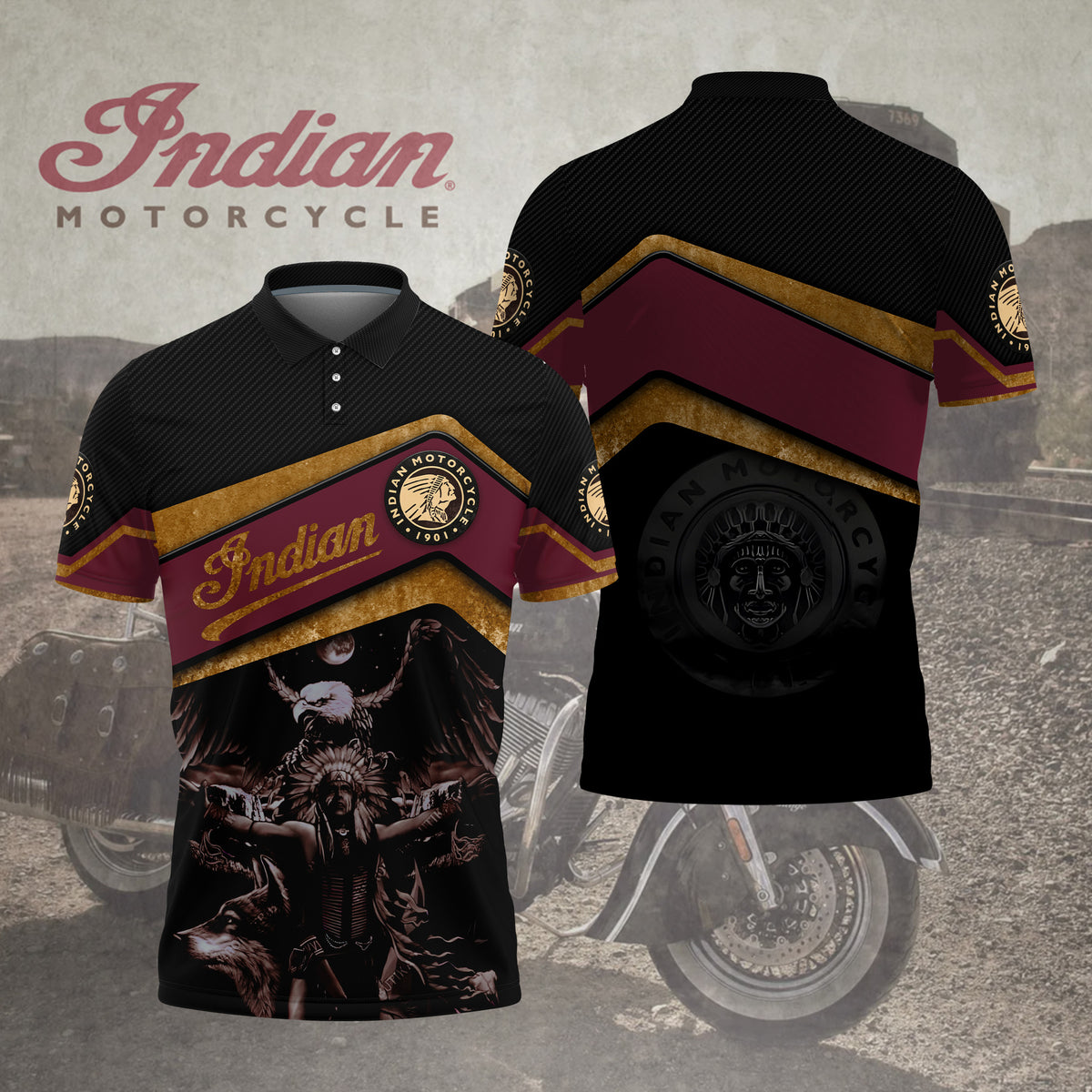 IM Motorcycle 3D All Over Printed Clothes QUY4937
