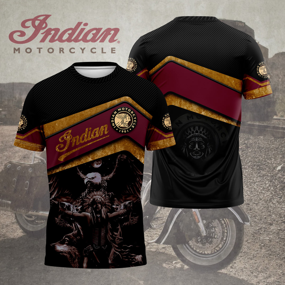 IM Motorcycle 3D All Over Printed Clothes QUY4937