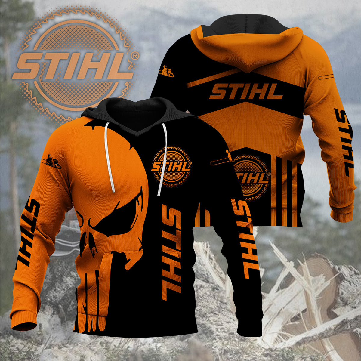 STL Chainsaw 3D All Over Print Apparels QUY5075