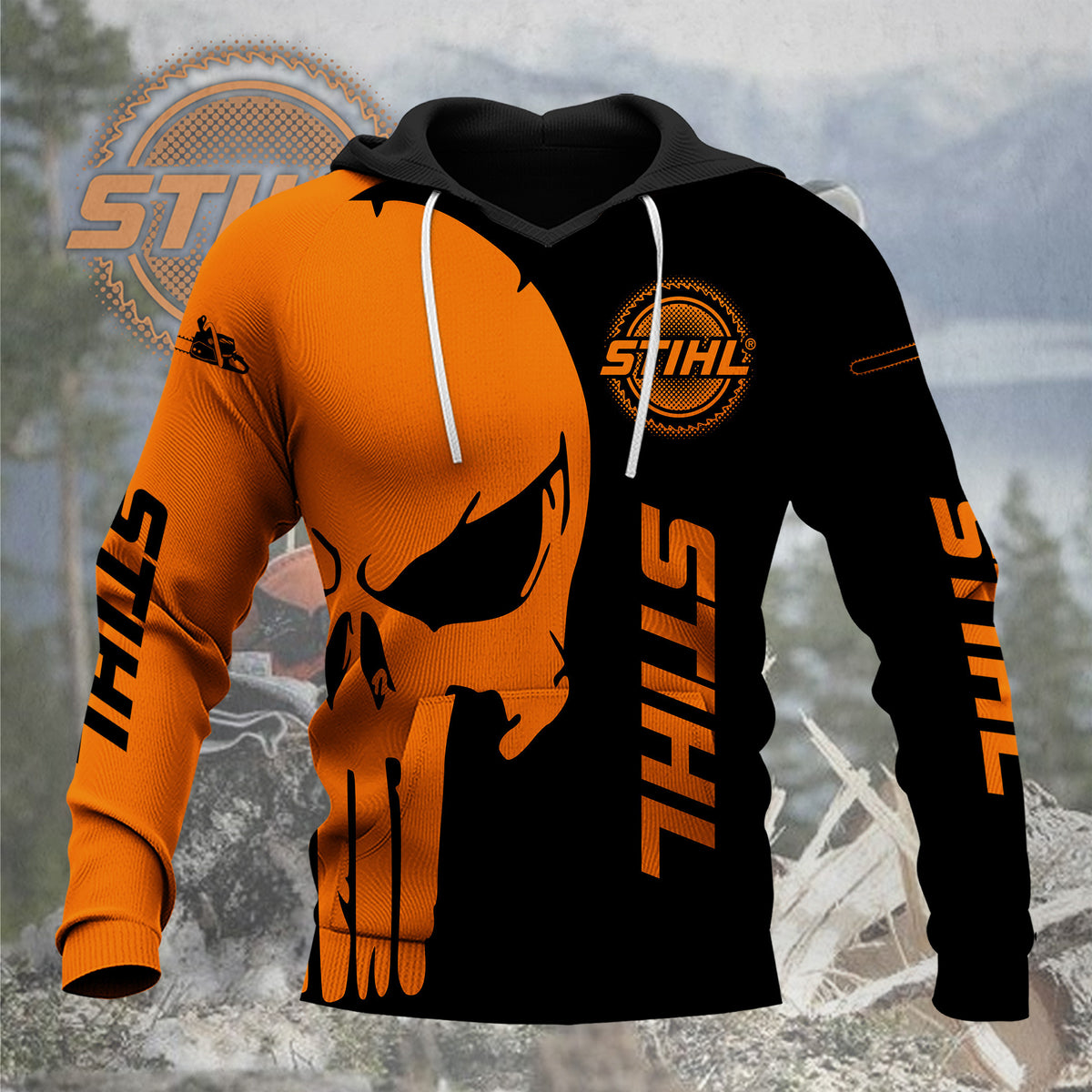 STL Chainsaw 3D All Over Print Apparels QUY5075