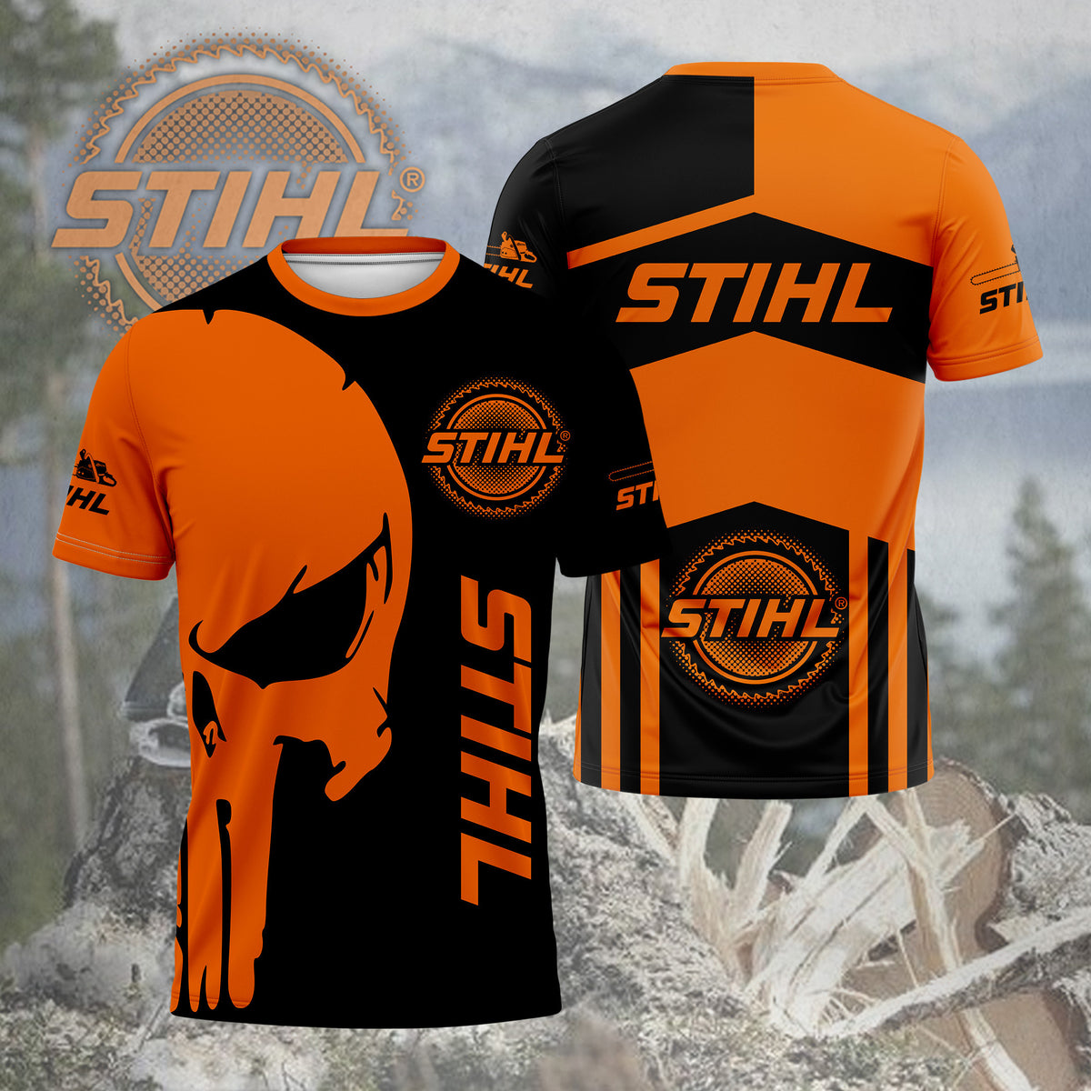 STL Chainsaw 3D All Over Print Apparels QUY5075