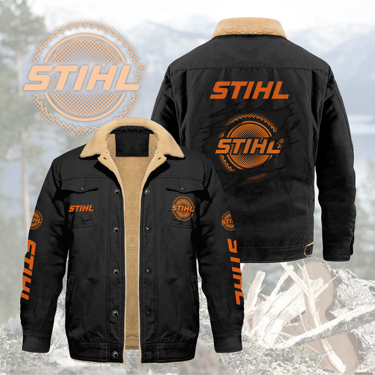 STL Limited Edition Fleece Cotton Jacket THAOVTT1163