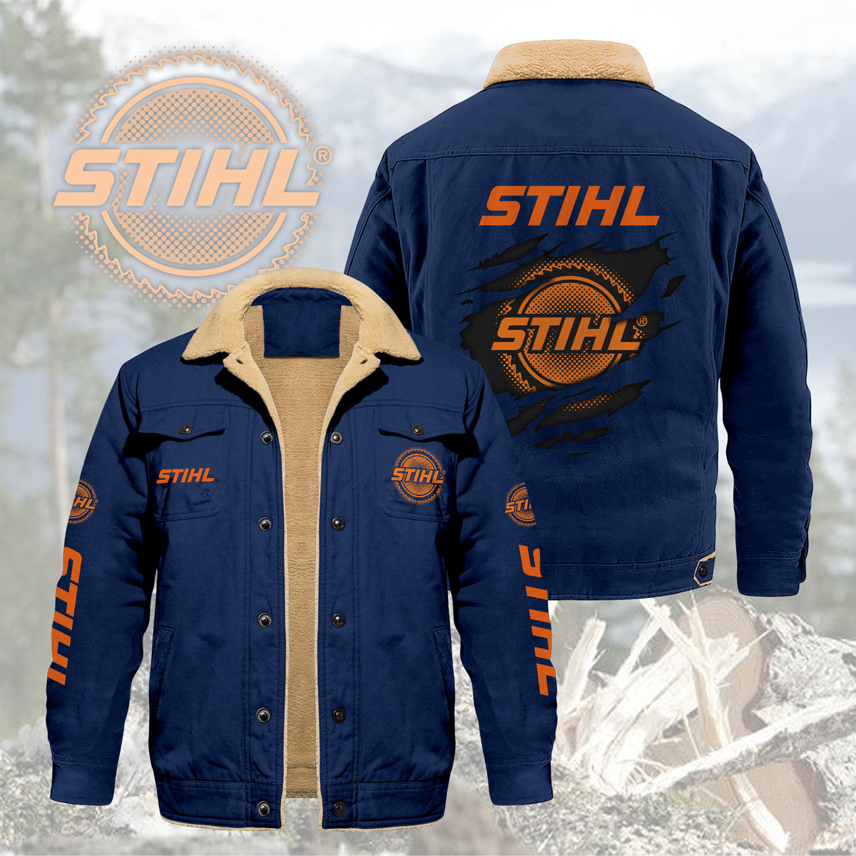 STL Limited Edition Fleece Cotton Jacket THAOVTT1163