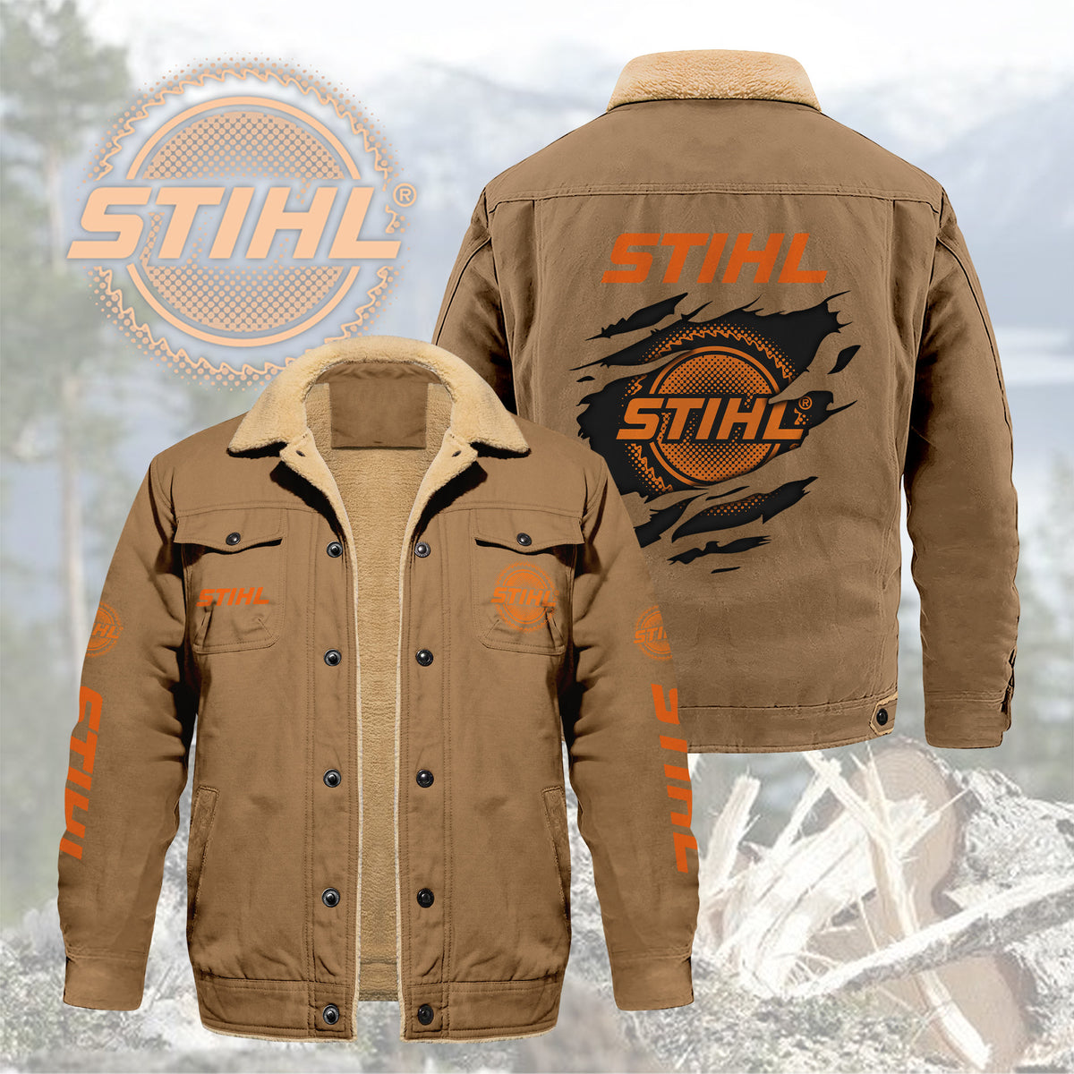 STL Limited Edition Fleece Cotton Jacket THAOVTT1163