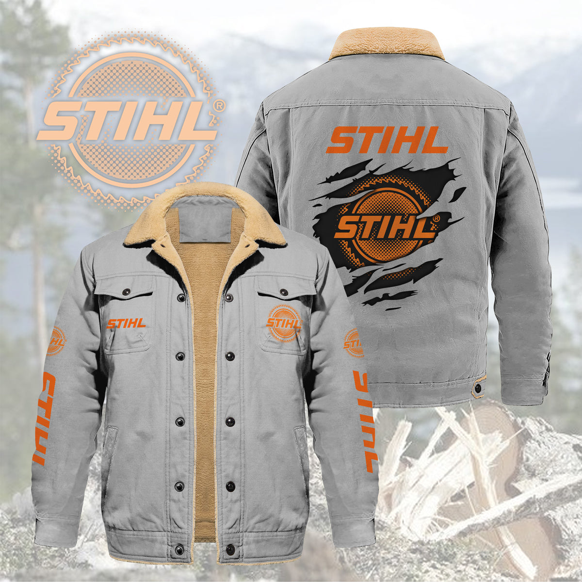 STL Limited Edition Fleece Cotton Jacket THAOVTT1163
