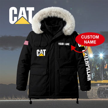 Personalized CAT Padded Winter Jacket QUY5608