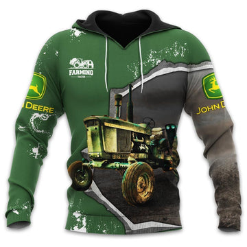 JD Tractor 3D Printed Love My Job FM25