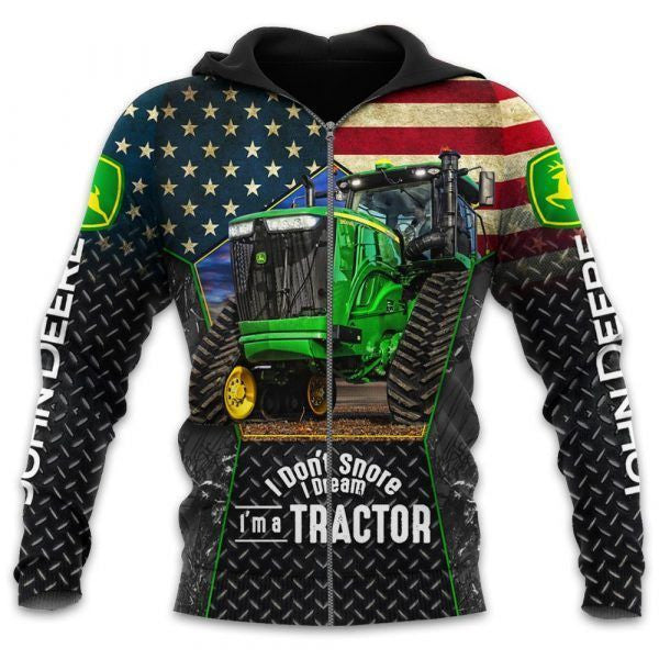 Beautiful JD Tractor 3D All Over Printed Shirts FM55