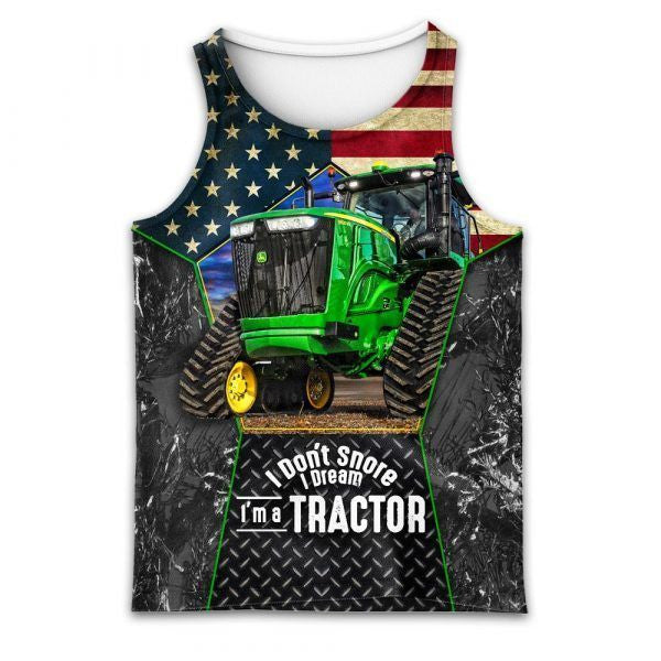 Beautiful JD Tractor 3D All Over Printed Shirts FM55