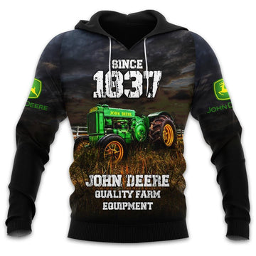 JD Tractor Love My Job 3D Printed Shirts_ JD28