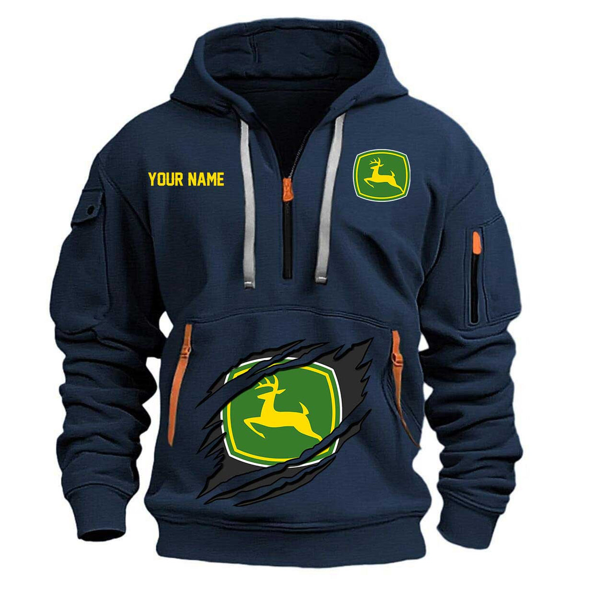 JD New Personalized Quarter Zip Hoodie For fan - Limited Edition YVT0203