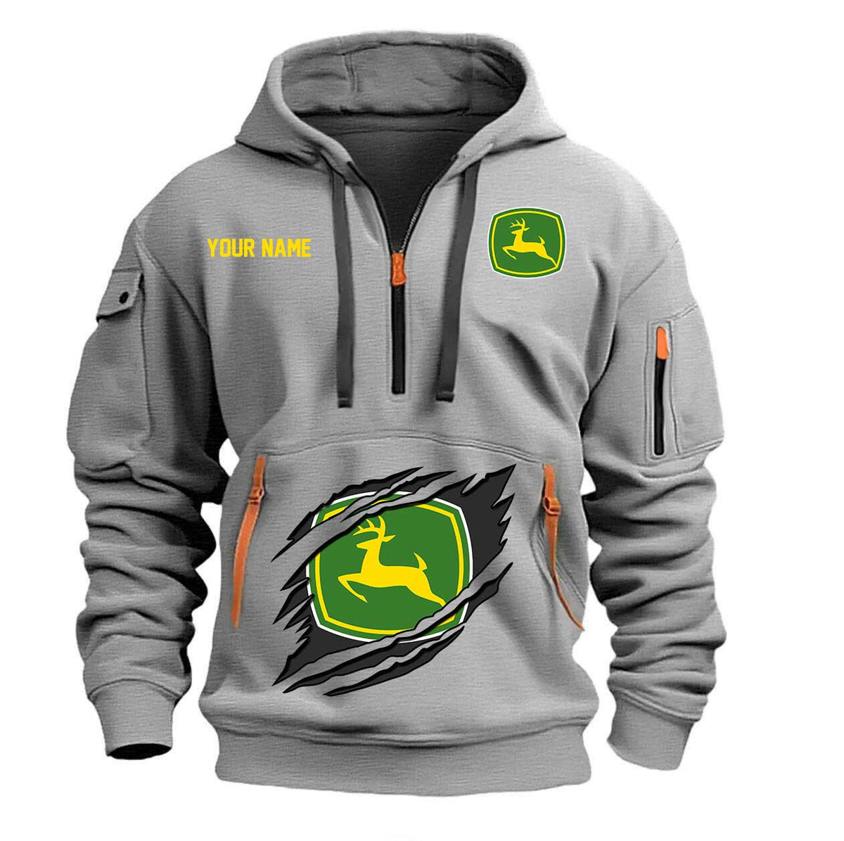 JD New Personalized Quarter Zip Hoodie For fan - Limited Edition YVT0203