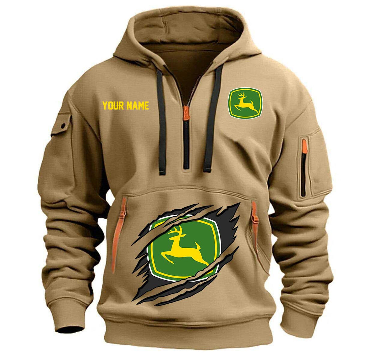 JD New Personalized Quarter Zip Hoodie For fan - Limited Edition YVT0203
