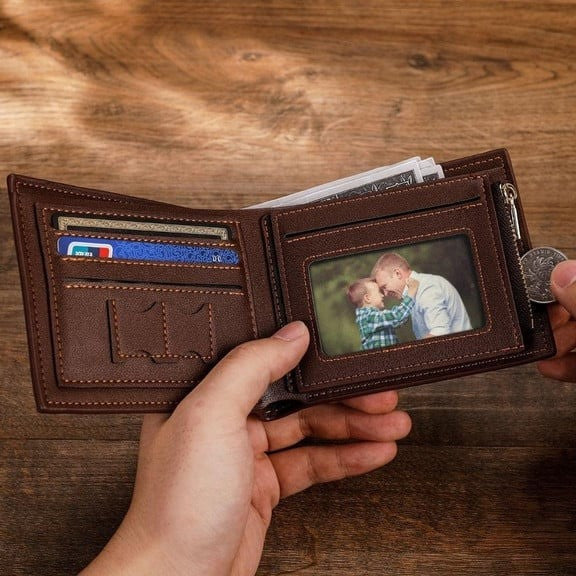 JD Personalized Leather Wallet For Fans YVT0213