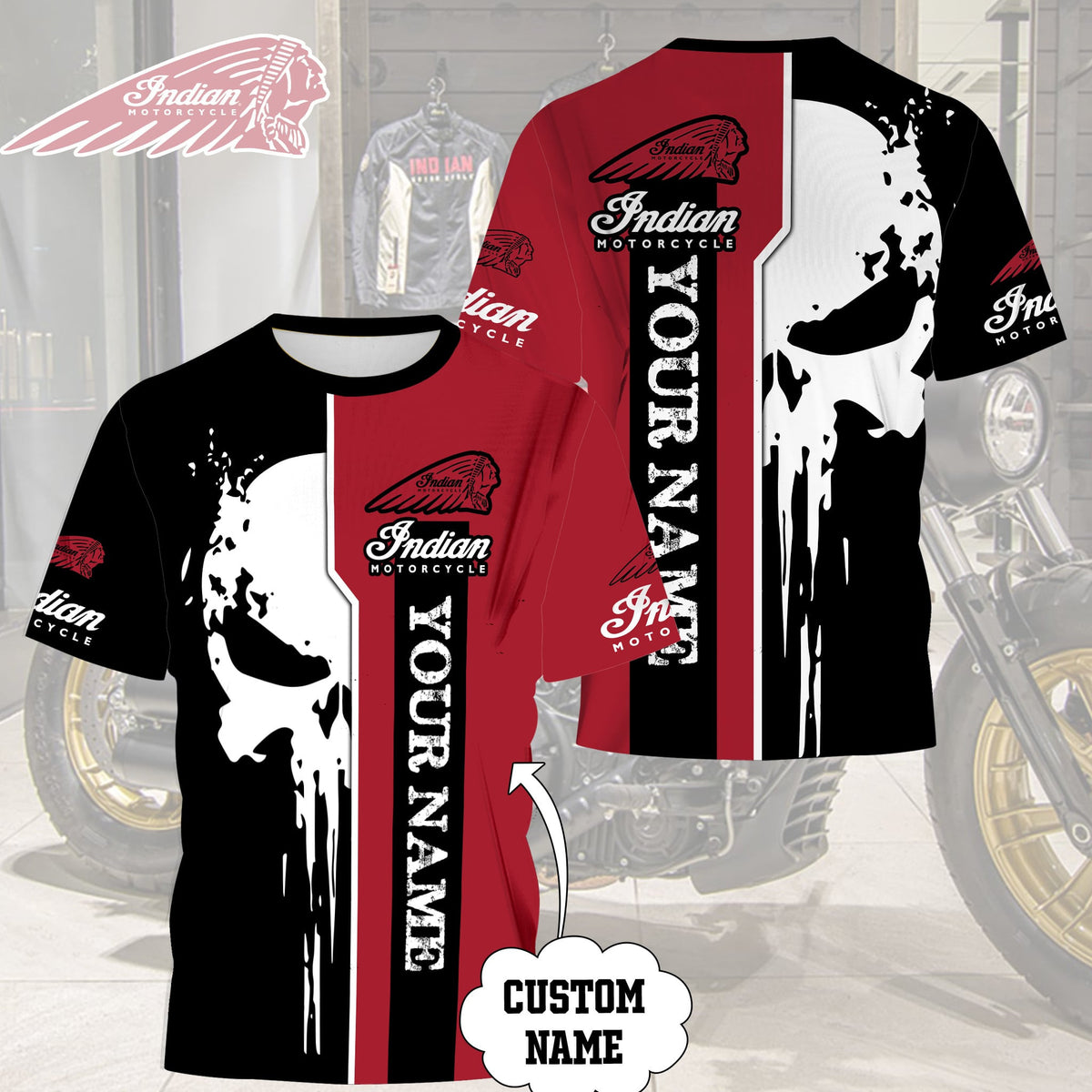 Custom Name IM 3D Apparels YVT0854