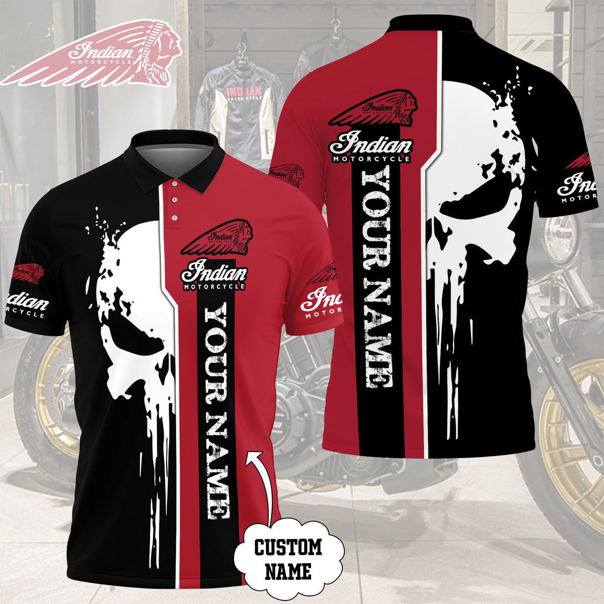 Custom Name IM 3D Apparels YVT0854
