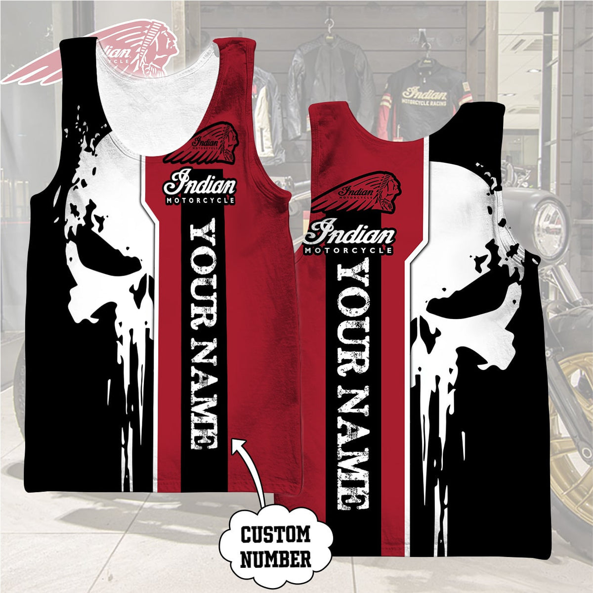 Custom Name IM 3D Apparels YVT0854