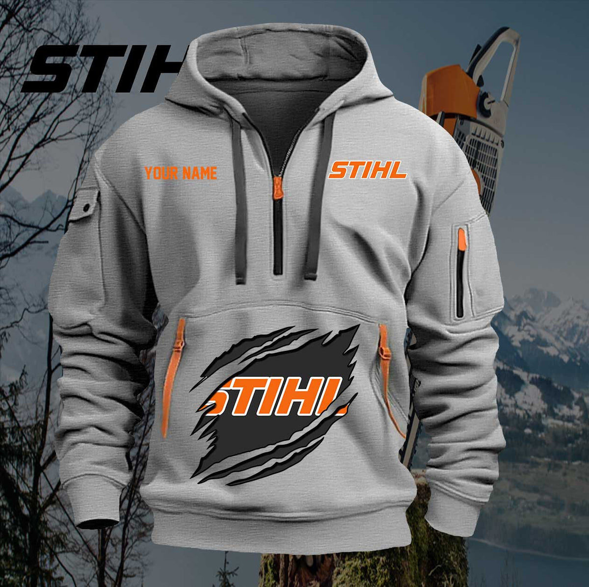 Chainsaw New Personalized Quarter Zip Hoodie For fan - Limited Edition YVT0203