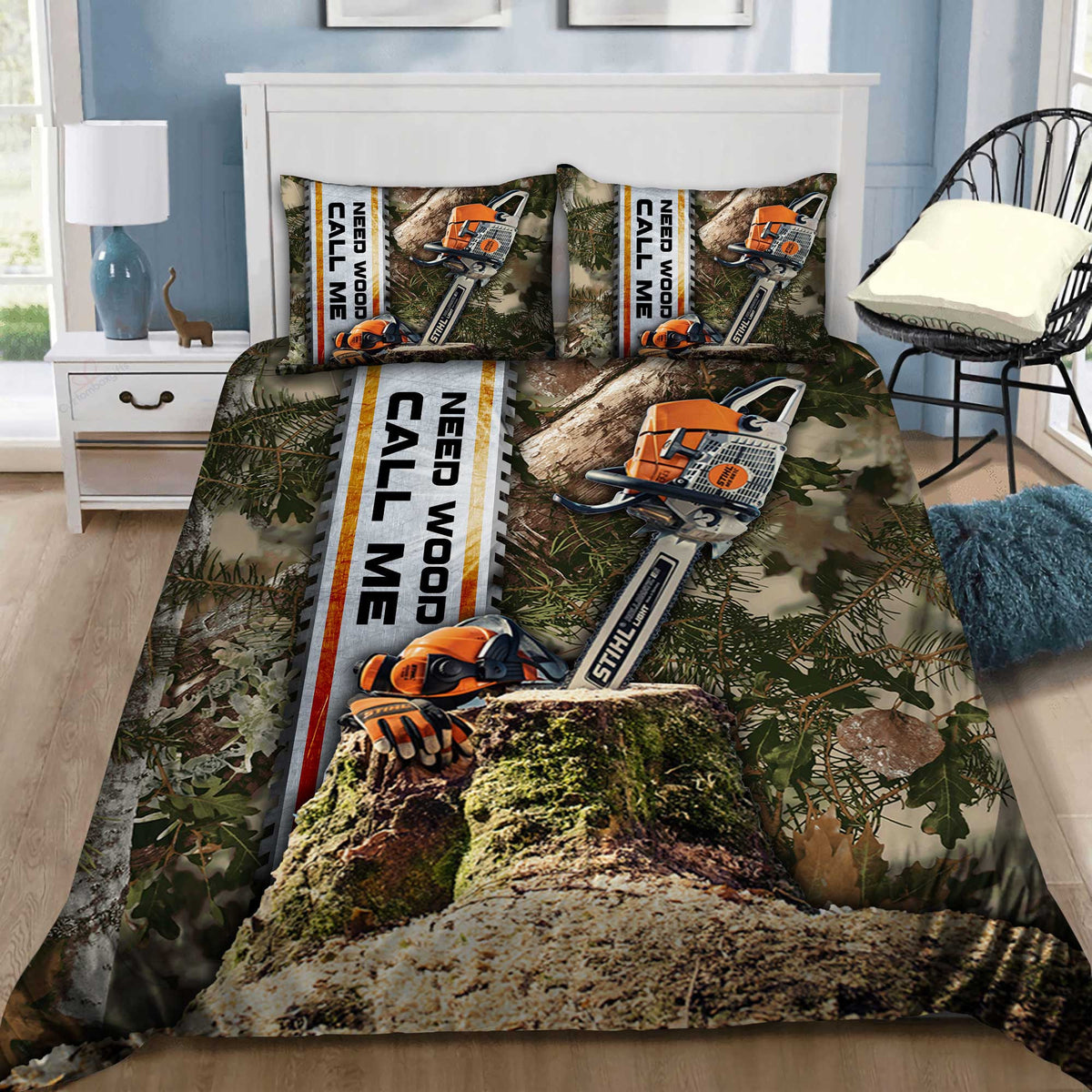 Beautiful Chainsaw Bedding Set CS21B QUY3748