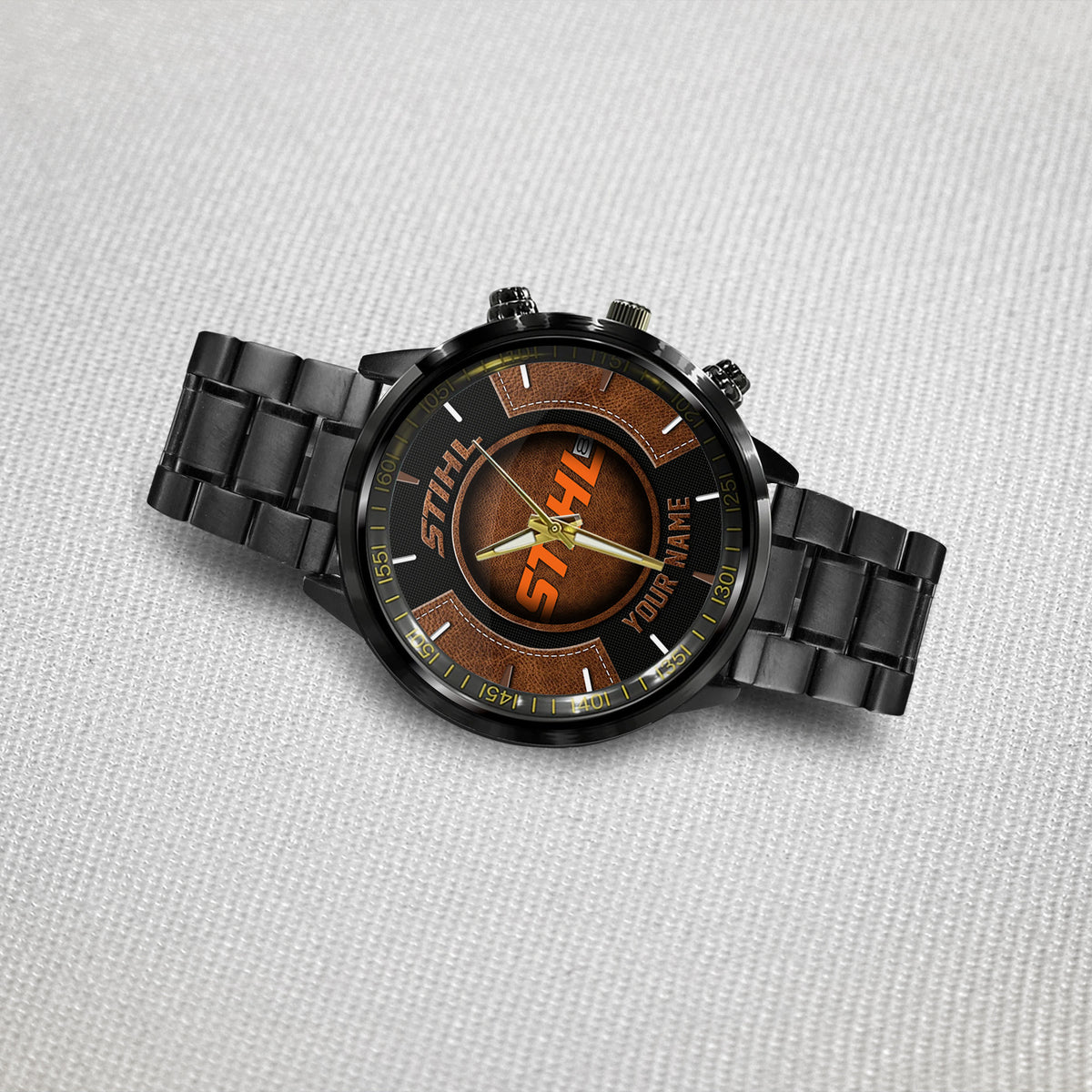 STL Chainsaw New Personalized Black Hand Watch for fan-Limited Edition YVT0423
