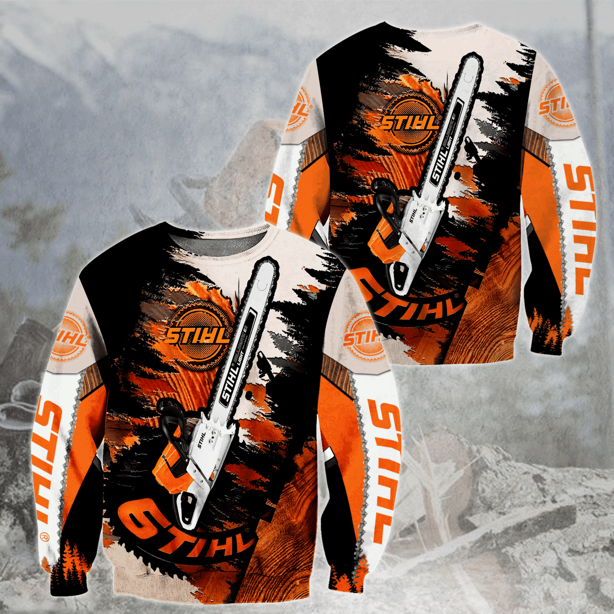 STL Chainsaw 3D Apparels