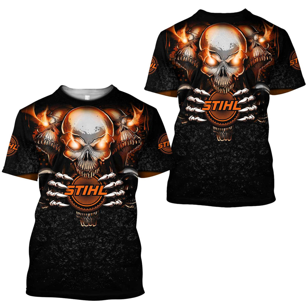 Beautiful Limited Chainsaw Art 3D All Over Printed Shirts HH05S _ TH3551