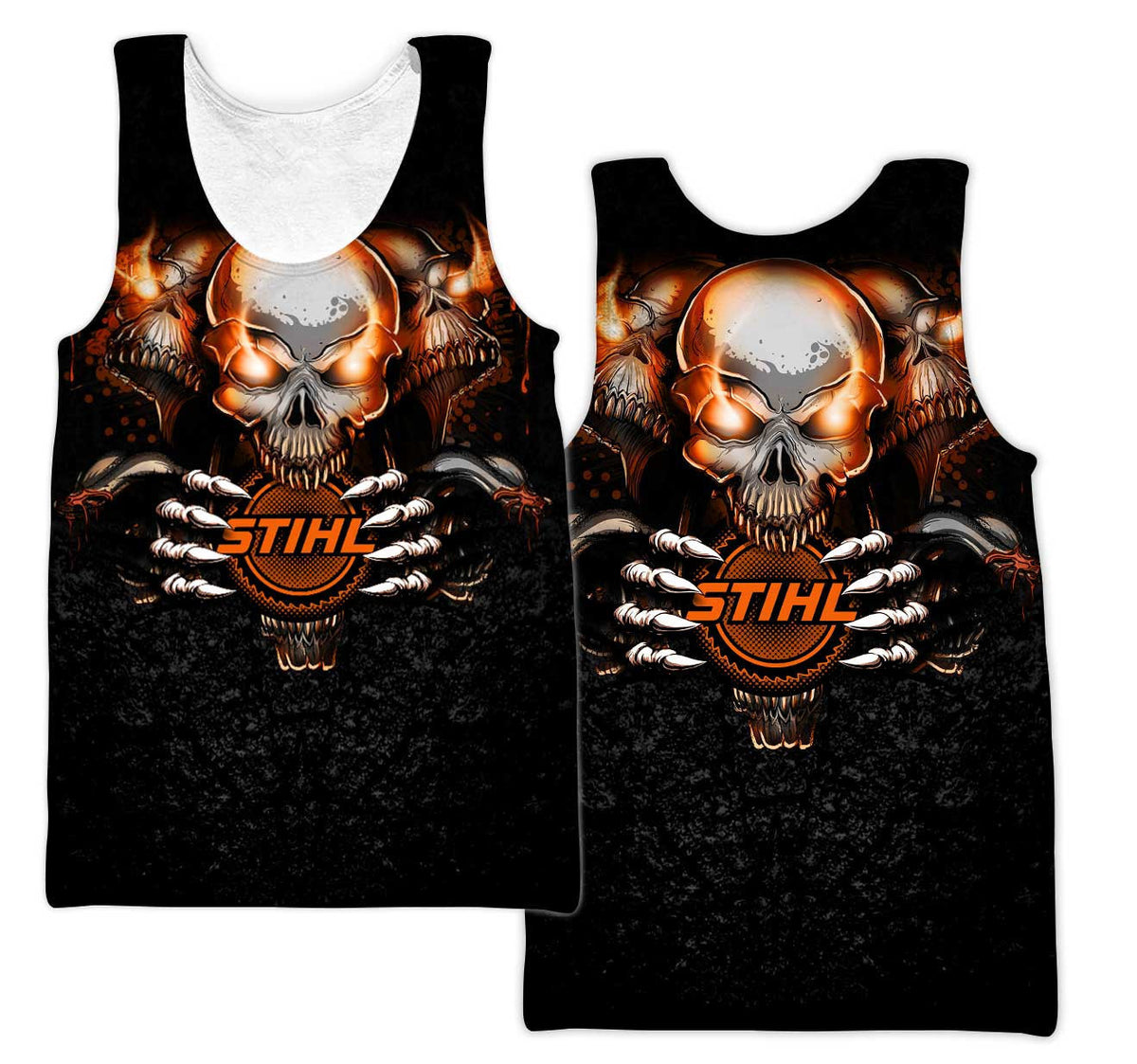 Beautiful Limited Chainsaw Art 3D All Over Printed Shirts HH05S _ TH3551