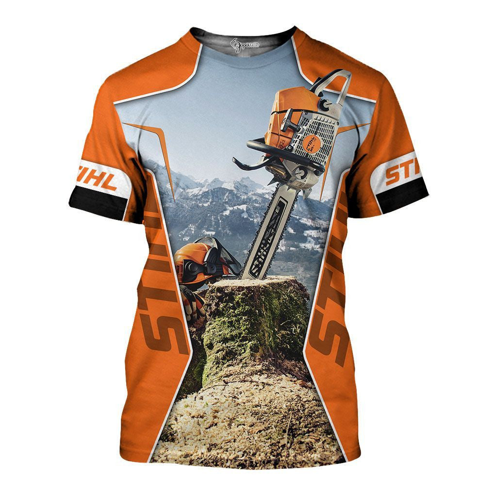 Beautiful Limited Chainsaw 3D All Over Printed Shirts CS04