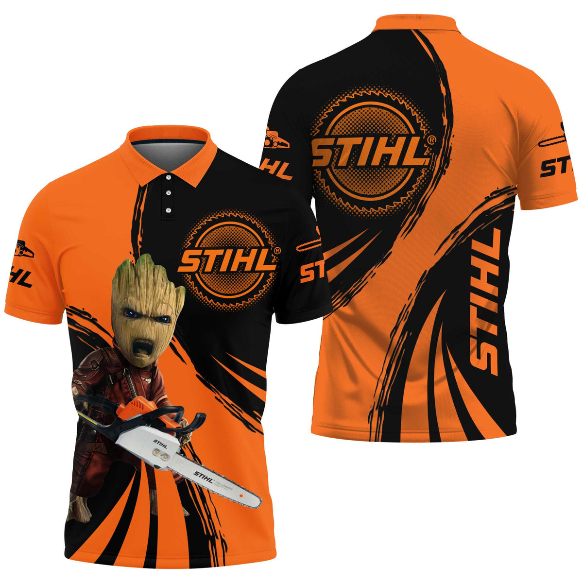 Beautiful Limited Chainsaw Art 3D All Over Printed Shirts HH78S TH3503