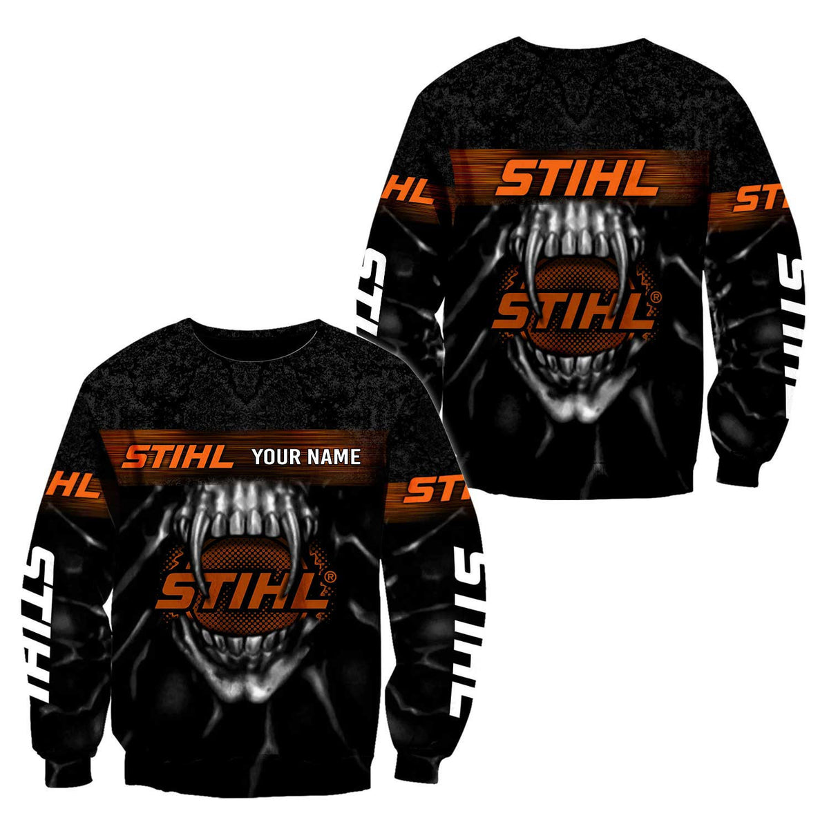 Personalize Chainsaw Art 3D All Over Printed Shirts HHS