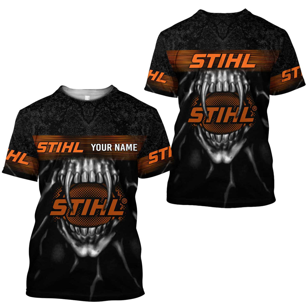 Personalize Chainsaw Art 3D All Over Printed Shirts HHS