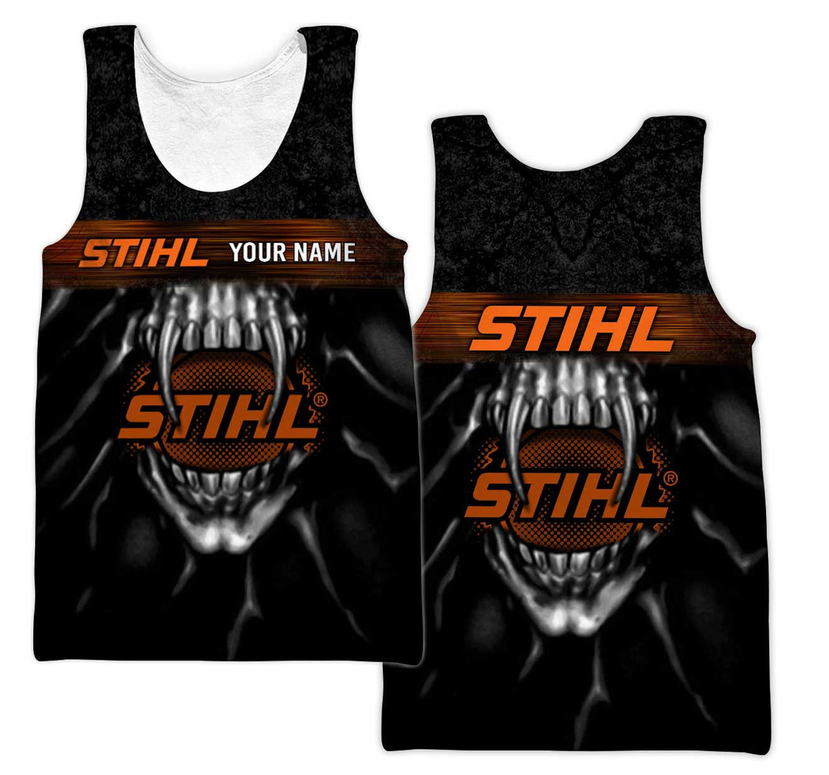 Personalize Chainsaw Art 3D All Over Printed Shirts HHS