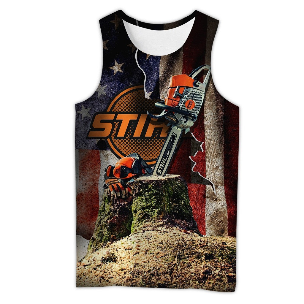 Chainsaw 3D All Over Print Shirts